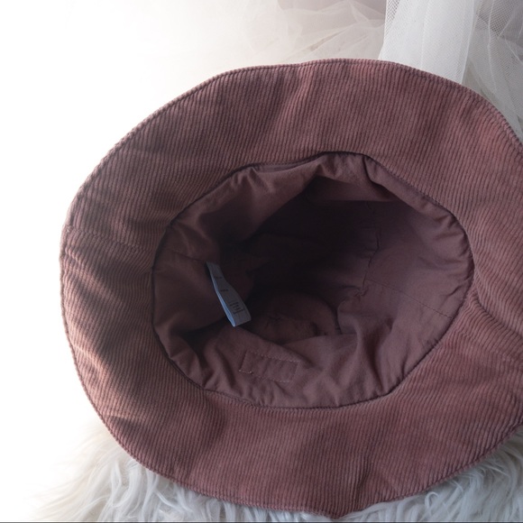 MUS & BOMBON THOMSO Hat Rose Pink Corduroy Made in Portugal - Picture 4 of 9